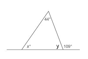 What is the value of x?  here is the picture.