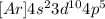 [Ar]4s^23d^{10}4p^5