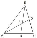 Will give brainliest to first answer! what common angle do triangle ace and triangle ebc share? a.