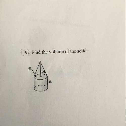 What is the volume of both shapes ?
