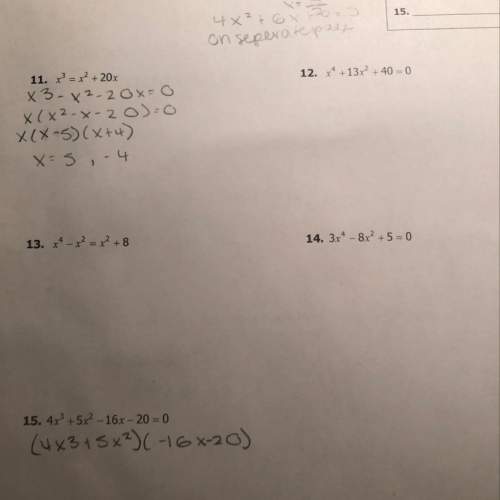 Could someone do all the problems and/or check my work?