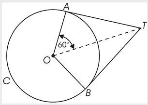 Use the above figure to answer the question. how long is arc acb if the radius of the circle is 6?