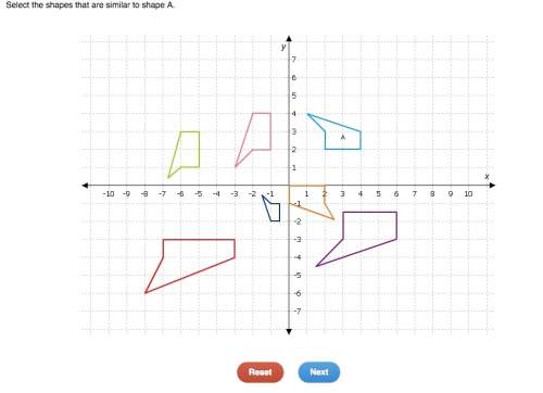 Select the shapes that are similar to shape a.