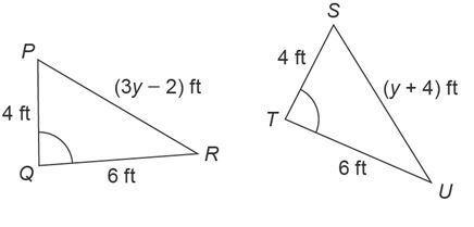 Are triangles the congruent? write the congruency statement.what is the congruency that proves they