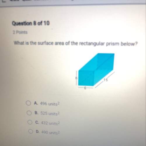 What is the surface area of the rectangular prism below