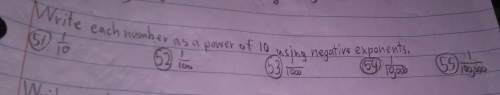 Can you me with this? its writing numbers as a power of 10 using negative exponents.