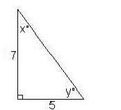 Using the attached link below. a. find sin x and csc y b. find tan x and cot y c. find cos x and sec