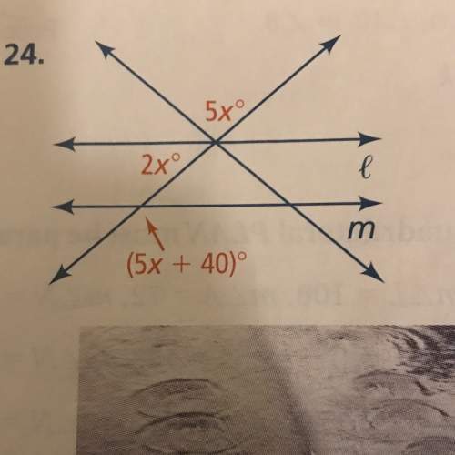 Find the value of x for which i is parallel to m