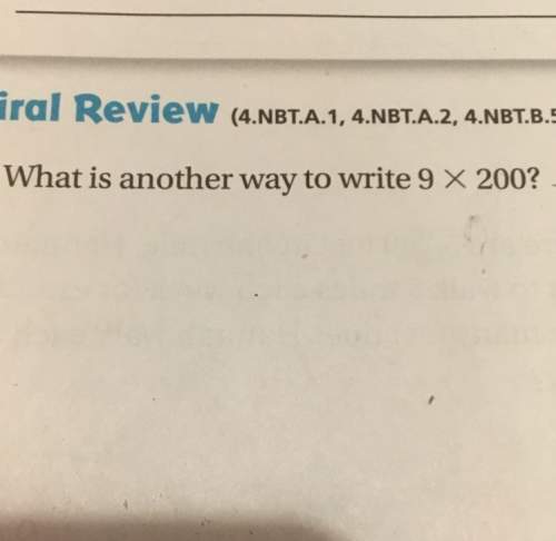 What is another way to write 9 times 200