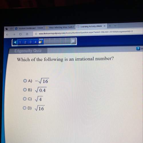 Which of the following is an irrational number