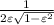 \frac{1}{2\varepsilon \sqrt{1-\varepsilon ^2}}