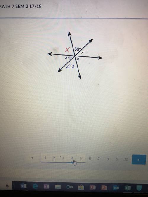 Will mark brainlest what is the measure of angle x?  enter your answer in the box