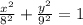 \frac{x^{2} }{8^{2} }+\frac{y^{2} }{9^{2} } =1