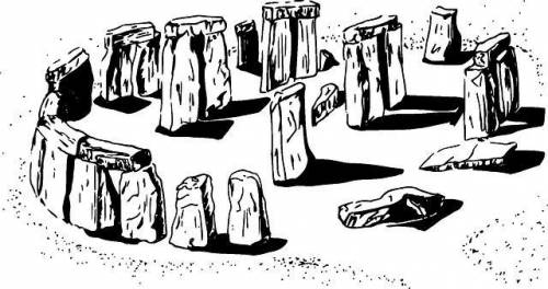 What were some of the challenges that prehistoric people faced when creating megalith monuments?
