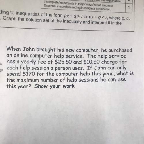 If john can only spend $170 for the computer this year what is the maximum number of sessions he c