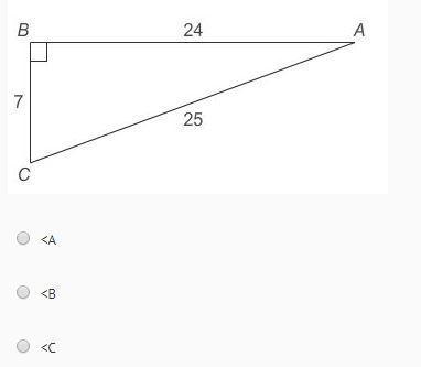 Which angle has a sine value of 24/25? (will mark brainliest and give ! )