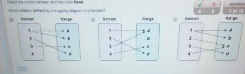 Which relation defined by mapping diagram is a function