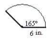 What is the area of the figure to the nearest tenth?