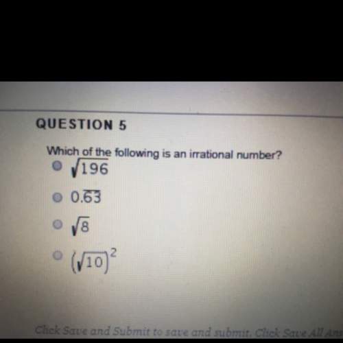 Which of the following is an irrational number ? ?