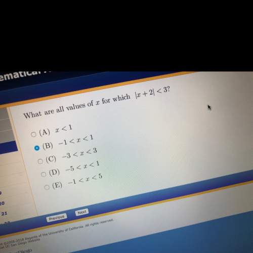 The answer is b but i got d. why is it not d?