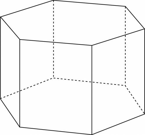 What three-dimensional solid has 6 rectangular faces, 2 equal bases that are not rectangles, and 18