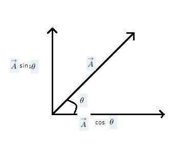 The components of a vector are the parts of the vectors that are__to each other. a. perpendicular b.