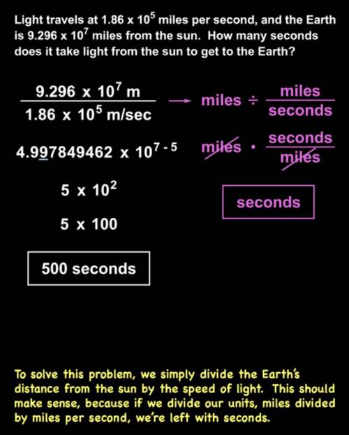 How long does it take light to reach earth?