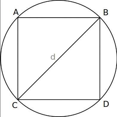 What is the side length of the largest square that can fit into a circle with a radius of 5 units?