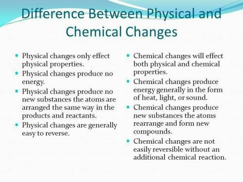 Physical or chemical properties describe matter