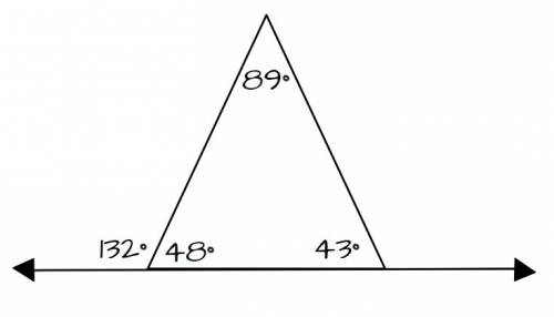 How do i find the largest angle of the triangle ? ?