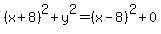 Which is the equation of a parabola with vertex (0,0) and directrix x= -2?