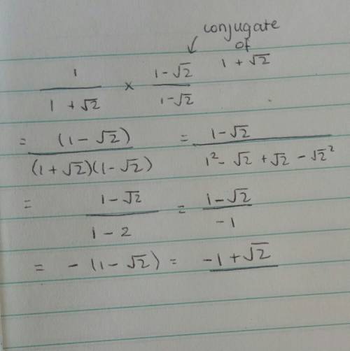 Ineed to know the steps of how to rationalize the denominator of the problem above. i already have a
