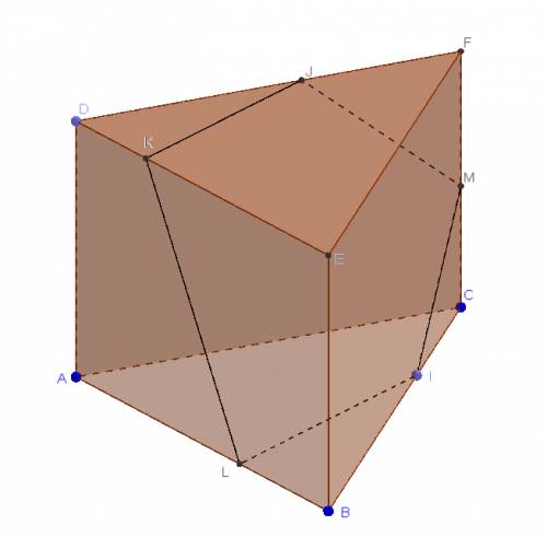 Aplane intersects a prism to form a cross section that is a polygon with 5 sides. what is the minimu