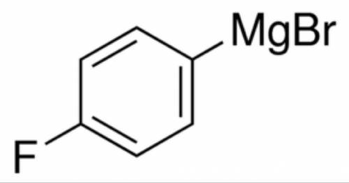 Draw the structure of the grignard reagent formed from the reaction of p−bromofluorobenzene with mag