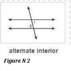 Classify each pair of numbered angles as corresponding, alternate interior, alternate exterior, or n