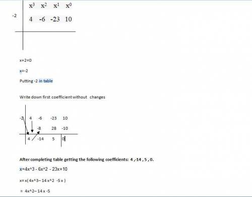 Will give the brainliest!  (with the right answers) 1.) use synthetic division to divide 4x^3 - 6x^2