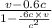 \frac{v -0.6c}{1-\frac{.6c\times v}{c^2} }