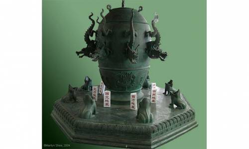 Can you list me some facts about teh 2000 year old earthquake detector invented by zhang heng?