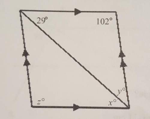 Find the values of the variables in the parallelogram. the diagram is not to scale. a. x = 49, y = 2