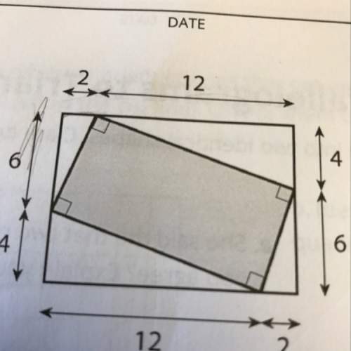 What is the area of the shaded region? ?
