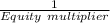 \frac{1}{Equity\ multiplier}