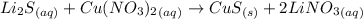 Li_2S_{(aq)}+Cu(NO_3)_2_{(aq)}\rightarrow CuS_{(s)}+2LiNO_3_{(aq)}
