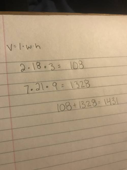 What is the volume of this equation