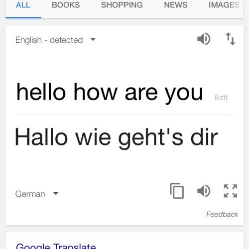 How do you say hello how are you in german