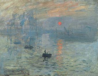 Which of the following is not a characteristic of impressionism?  unblended colors most paintings we