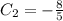 C_2 = -\frac{8}{5}