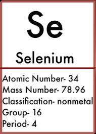 Chemist in south america claims to have discovered a new element with an atomic number of 34. an ext