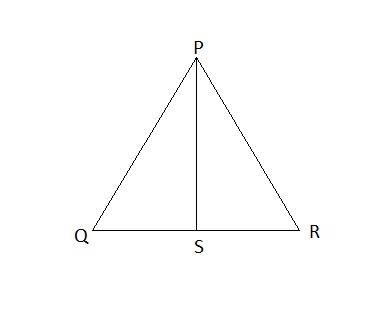 Which step should be used to prove that point p is equidistant from points r and q? . answer . a.in