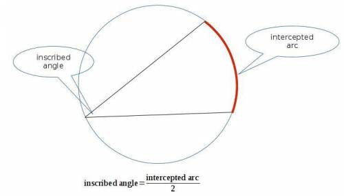 How to solve for the measure of arc x.