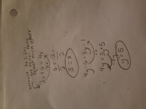 Find x and yit would be really  if you can give me the answer and the explanation behind the answer.